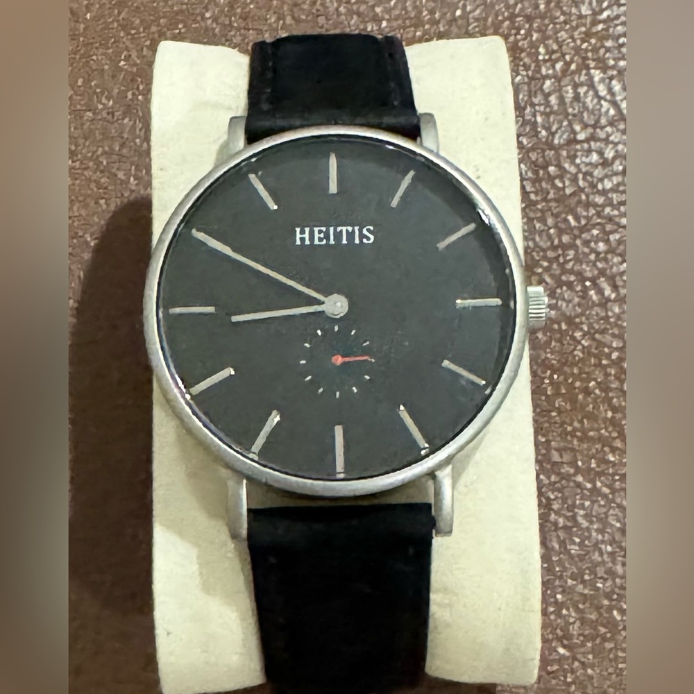Black and Silver Men's Watch